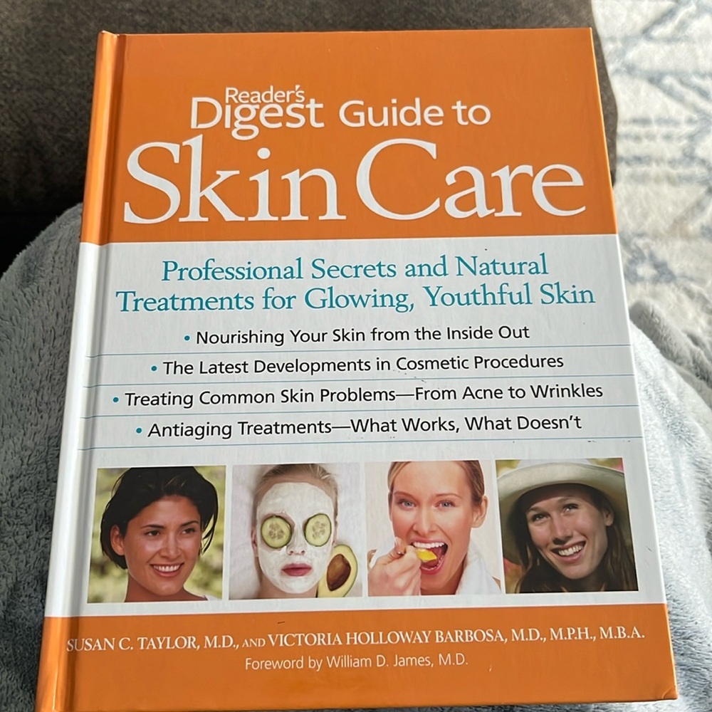Readers Digest’s Guide to Skincare textbook, educational book & guide